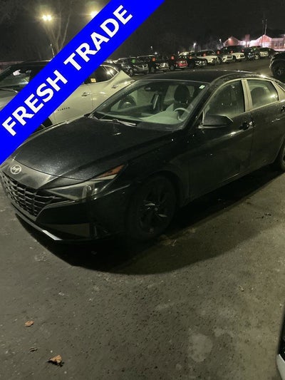 2022 Hyundai Elantra Hybrid Blue