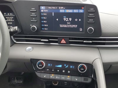 2022 Hyundai Elantra Hybrid Blue